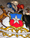 vitral escudo Chile